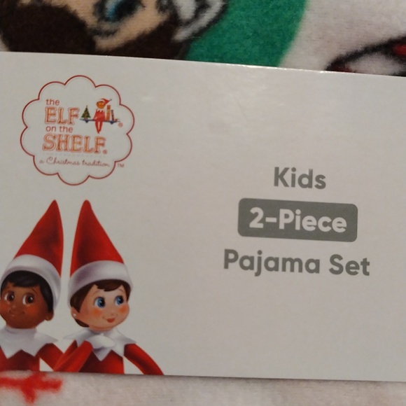 - Elf on the shelf 2 piece fleece pajama set unisex - Picture 3 of 5